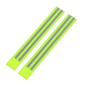 2Pcs Elastic Night Reflector Wristband