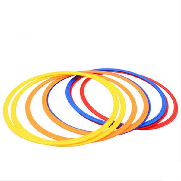 12PCS Soccer Speed Agility Rings Circle