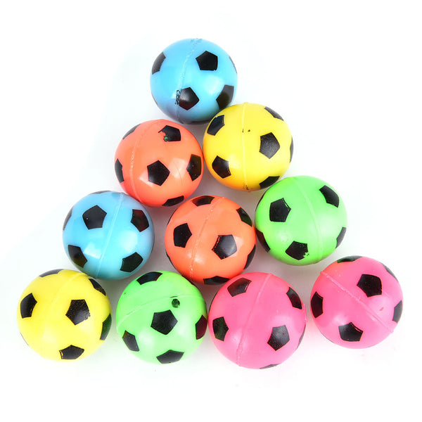 10Pcs Bouncing Football Soccer Ball